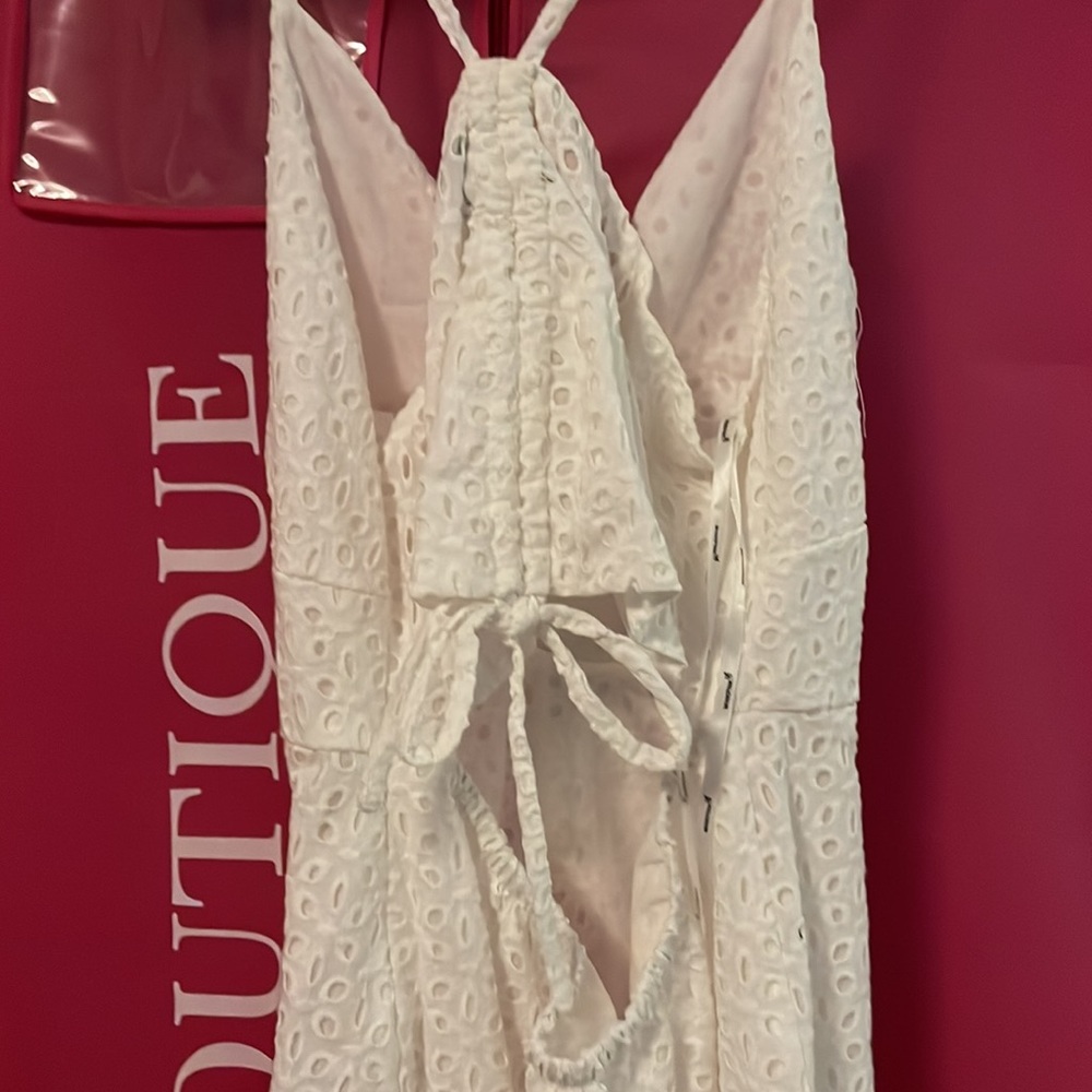 Minkpink white sun dress